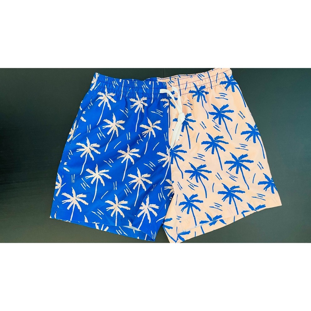Chubbies The Weekend Kings Swim Trunks Mens XL Palm Tree 5.5 Inch New